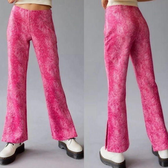 Urban Outfitters Pants - UO Vivica Pink Flare Pants